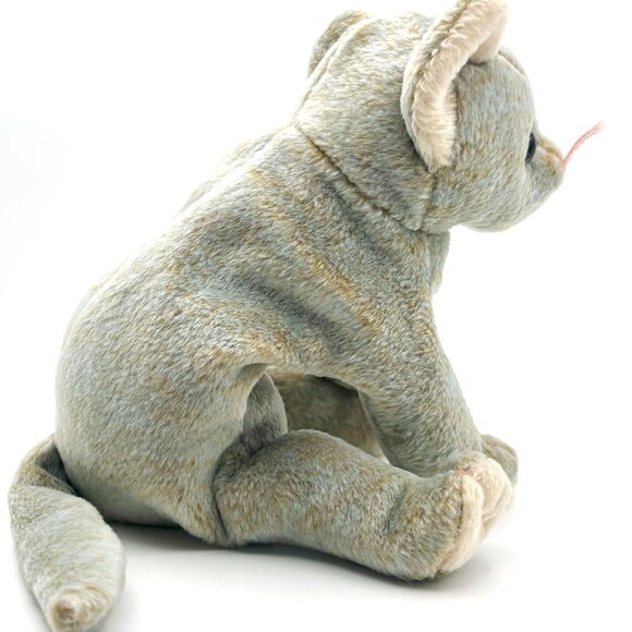 1999 4321 Vintage Scat Kitten Kitty Cat Plush Ty Beanie Baby Babies MWMT - Picture 4 of 7